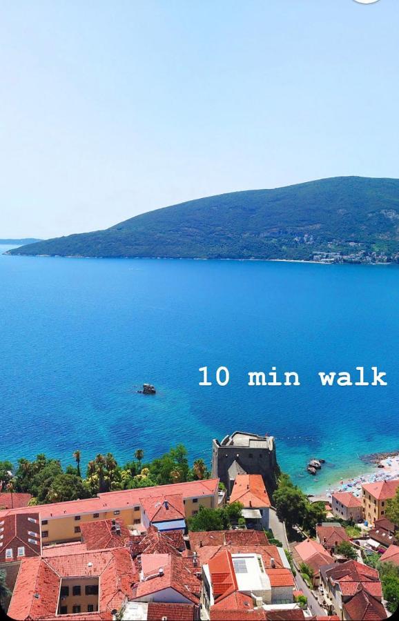 Apartamento Napjacu With Own Parking And Garden Herceg Novi Exterior foto